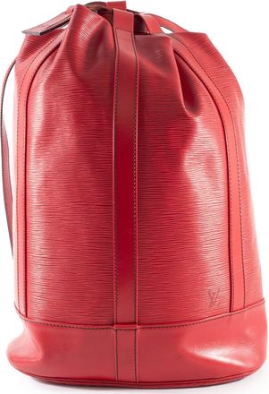 Louis Vuitton Castilian Red Epi Leather Backpack (Pre-Owned)