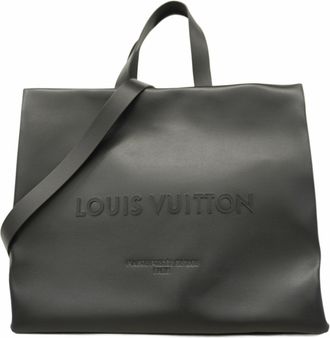 Louis Vuitton Black Tote Bag (Pre-Owned)