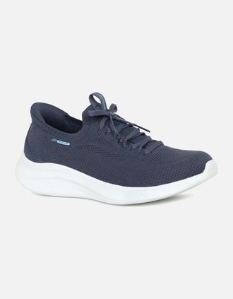 Skechers Womens Slip In Ultra Flex 4.0 Womens Trainers - Navy - Size: 7