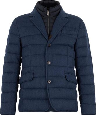 Moorer Hombre, Chaquetas, Azul, Talla: M