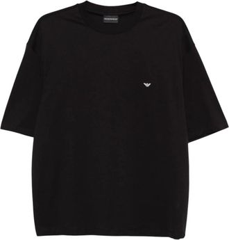 Emporio Armani Black Crew Neck T-Shirt
