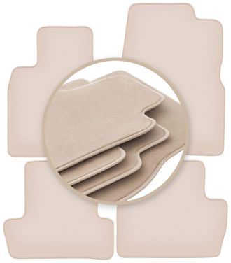 OEM Alfombrillas Premium Beige Para: Mazda Mx-30 Crossover 2020