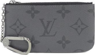 Louis Vuitton Monogram Eclipse Black Gris Coated Canvas Coin Purse/Coin Case (Pre-Owned)