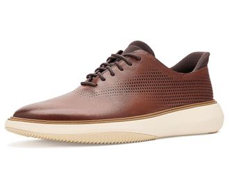 Cole Haan Grand Phaze Laser Quick-on Mens Shoes British Tan/Dark Natural : 11.5 D - Medium, Nubuck