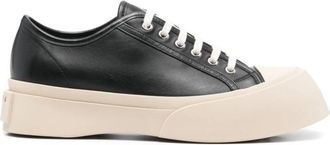 Marni Pablo Sneakers - Heren - Sneakers - Zwart - 43 EU - Leer - Schoenen
