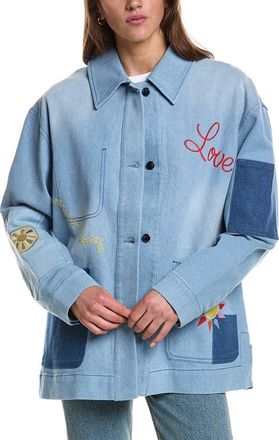 Electric & Rose Embroidery Chore Jacket