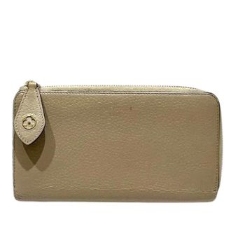 Louis Vuitton Pre-owned Wallets, female, Beige, Size: ONE SIZE Pre-owned Taurillon Long Wallet