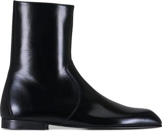 Khaite Stivaletti Colt con zip - Nero