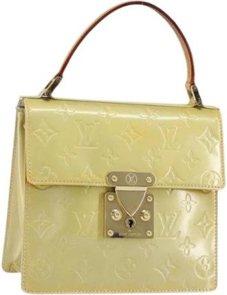 Louis Vuitton Pre-owned Handbags, female, Yellow, Size: ONE SIZE Pre-owned Vintage Handbag