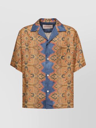 Valentino Garavani printed linen shirt
