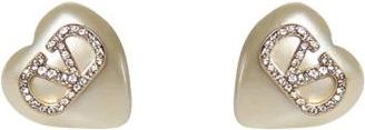 Valentino Garavani Earrings - Dames - Oorbellen - Beige - ONE Size - Accessoires