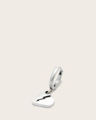 AllSaints Split Heart Hoop Earring
