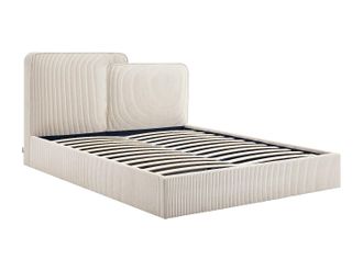 Vente-Unique Canap&eacute; abatible 180 x 200 cm - Pana - Beige - NAYOLA