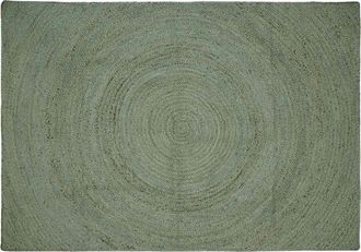 vidaXL Alfombras De &Aacute;rea Verde Oliva 200 X 290 Cm Yute Vidaxl
