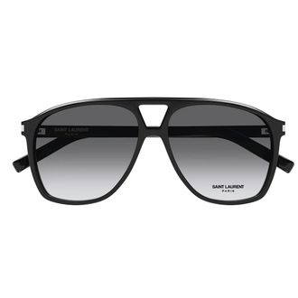 Saint Laurent Sunglasses Sl 596 Dune 006 Black/Grey Women