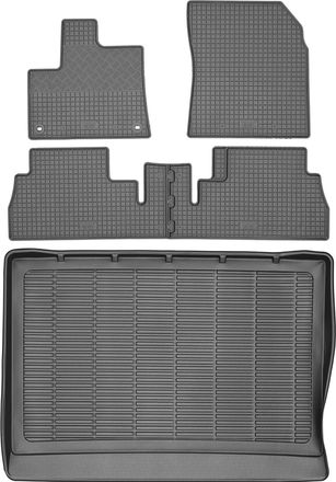 OEM Juego De Alfombrillas De Goma Para Coche Y Maletero Para Citro&euml;n Berlingo Iii Kombi A Partir De 2018