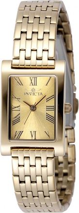 Invicta Angel Quartz Gold Dial Ladies Watch 48143