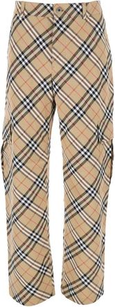 Burberry Hombre, Pantalones, Beige, Talla: XL