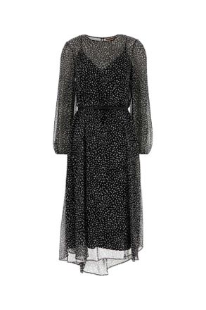 Max Mara Printed Silk Campo Dress