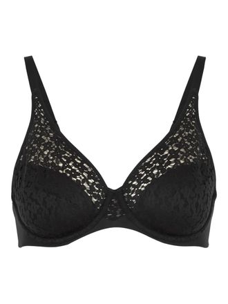 Chantelle Norah lace moulded bra - Nero