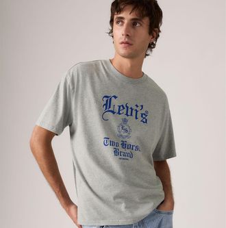 Levi's Graphic Boxy Tee - Mens - XL - Grey