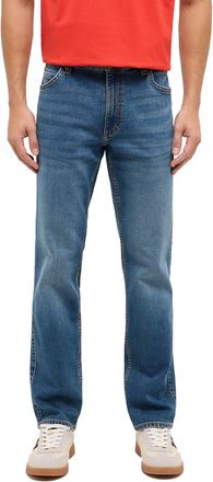 Mustang 5-Pocket-Jeans MUSTANG Tramper Straight, Herren, Gr. 31, L&auml;nge 30, medium middle, Denim/Jeans, Obermaterial: 99% Baumwolle, 1% Elasthan, straight fit 