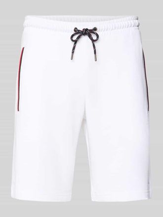 Christian Berg Shorts mit elastischem Bund in Weiss, Gr&ouml;&szlig;e 3XL