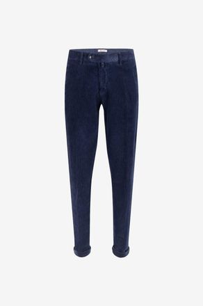 Bsettecento Slim-Fit-Hose aus Baumwoll- und Kaschmir-Cord