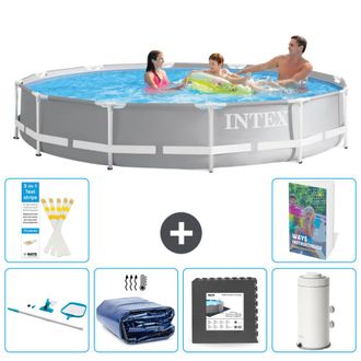 Intex Piscina Prism Frame Redonda - 366x76 Cm - 7-piezas S43