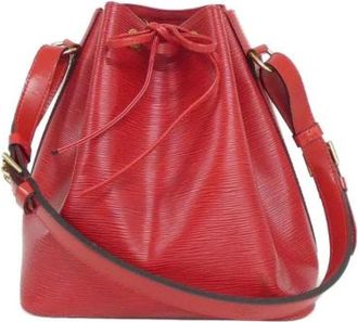 Louis Vuitton Pre-owned Epi Petit Noe Shoulder Bag - Pre-owned - Mujer - Rojo - ONE SIZE