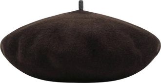 Brunello Cucinelli Accessoires, Dames, Bruin, S, Wol, Berretto