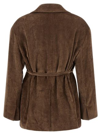 Brunello Cucinelli Womens Brown Viscose Blazer Clothing