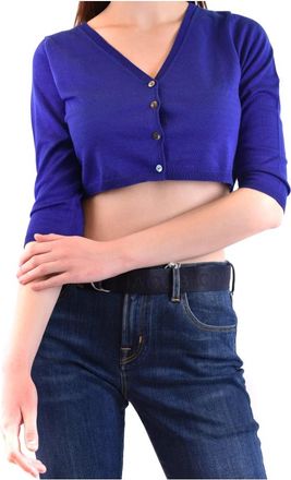 P.A.R.O.S.H. Cardigan - Dames - Vesten - Blauw - L - Truien & Vesten