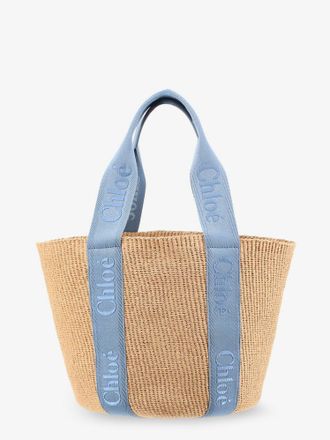 Chlo&eacute; Borsa a spalla Woody in rafia - CHLOE - gender_Woman