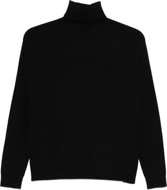 SOLOTRE Maglione a collo alto - Nero