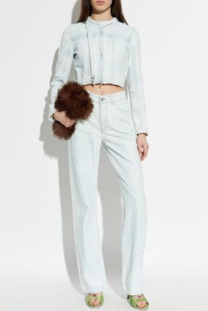 Diesel 1971 D-SENT-FSI1 Jeans, Womens, Light Blue