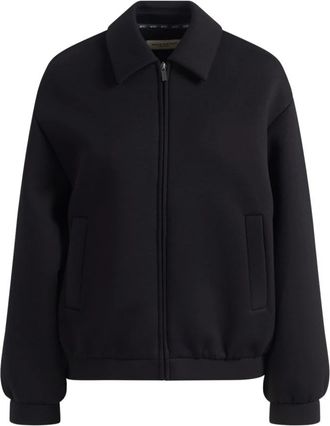 Max Mara Wkdzebra Bomberjack - Dames - Bomber jackets - Zwart - XS - Jassen