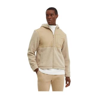 Jack Wolfskin Felslicht - Heren - Fleece jassen - Beige - S - Wol - Fitness