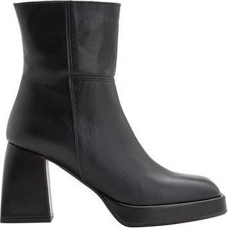 8 by YOOX LEATHER PLATFORM ANKLE BOOTS