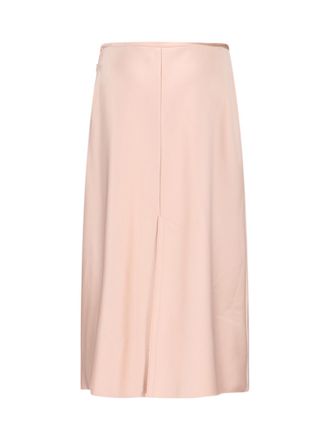 Ami Womens Ami Skirts Pink Polyester