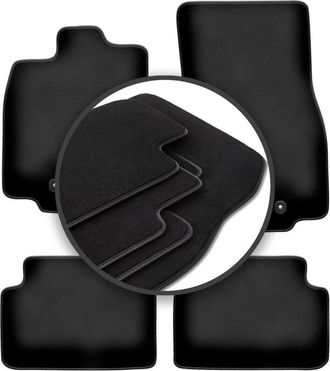 OEM Alfombrillas Premium Para Jaguar Xf I 2wd X250 Sed&aacute;n, Familiar (2007-2015)