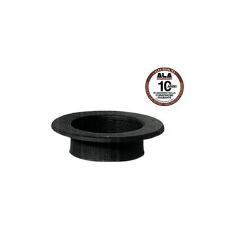 Ala Roseta De Acero Negro Mate De 2 Mm &Oslash;13 Cm Para Estufas De Pellets - A.l.a