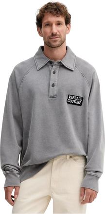 Versace Jeans Couture Hombre, Sudaderas, Gris, Talla: M
