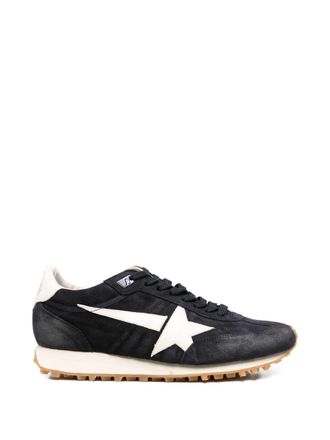Golden Goose Low-Top Black Suede Star Detail Sneakers