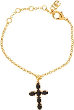 Dolce & Gabbana Armband met bedel - Dames - Armbanden - Geel - ONE Size - Accessoires