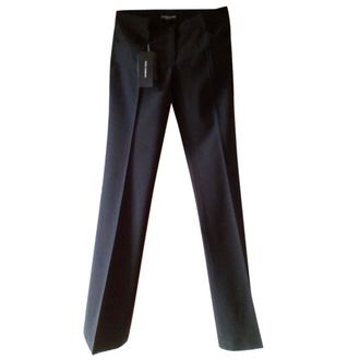 Dolce & Gabbana Black Wool Pants Size M