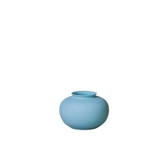 Middle Kingdom Porcelain Matte Porcelain Mini Apple Vase in Denim at Nordstrom