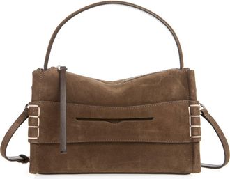 J.W.Anderson Small Loafer Suede Crossbody Bag in Brown 600 at Nordstrom