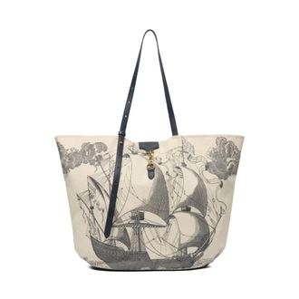Inou&iuml; Editions Soft Shopping - Dames - Shoppers - Veelkleurig - ONE Size - Katoen - Tassen