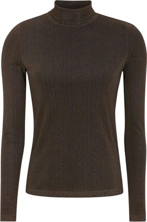 Lollys Laundry BigumLL Shirt - - Knitwear - Donna - Marrone - S